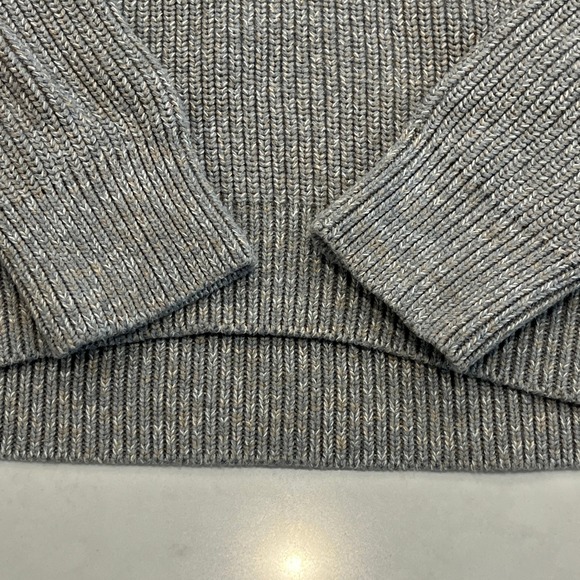 REI Cooperative Wallace Lake Sweater Womens Medium Organic Cotton Heathered - Picture 4 of 8